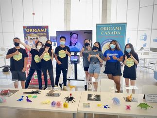 Origami workshop for University students.