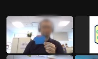 April 2022, Origami online workshop for college students of BC